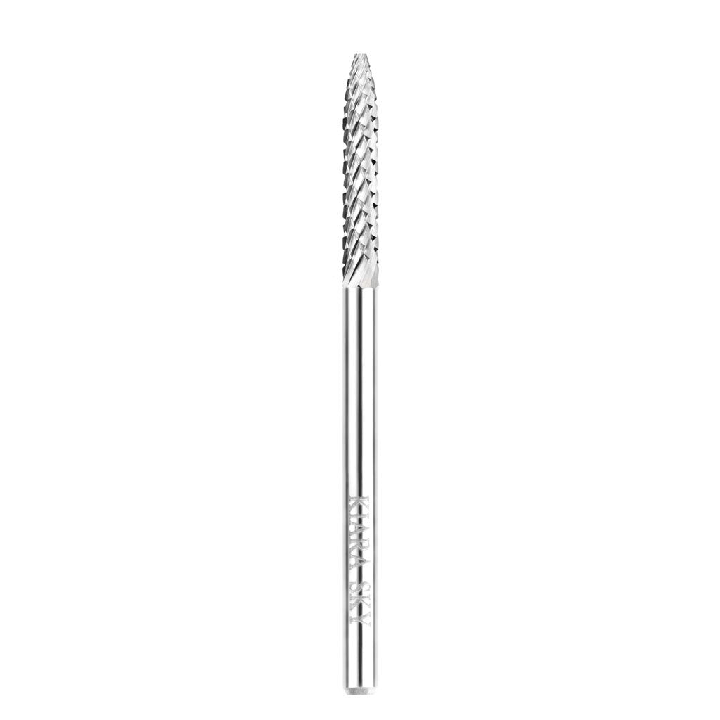 Drill Bit Under Nail Cleaner Medium Silver 3/32" Diamond Nail Supplies