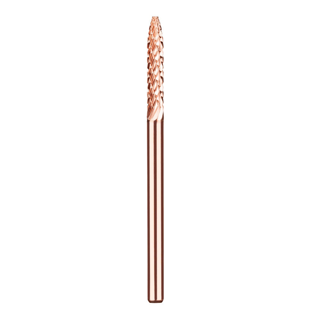 Drill Bit Under Nail Cleaner Medium Rose Gold 3/32" Diamond Nail Supplies