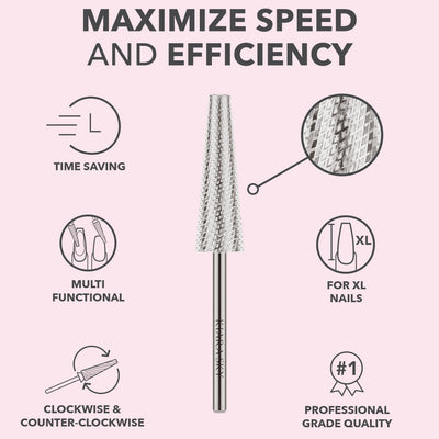 Drill Bit - XL 5 in 1 Fine Silver