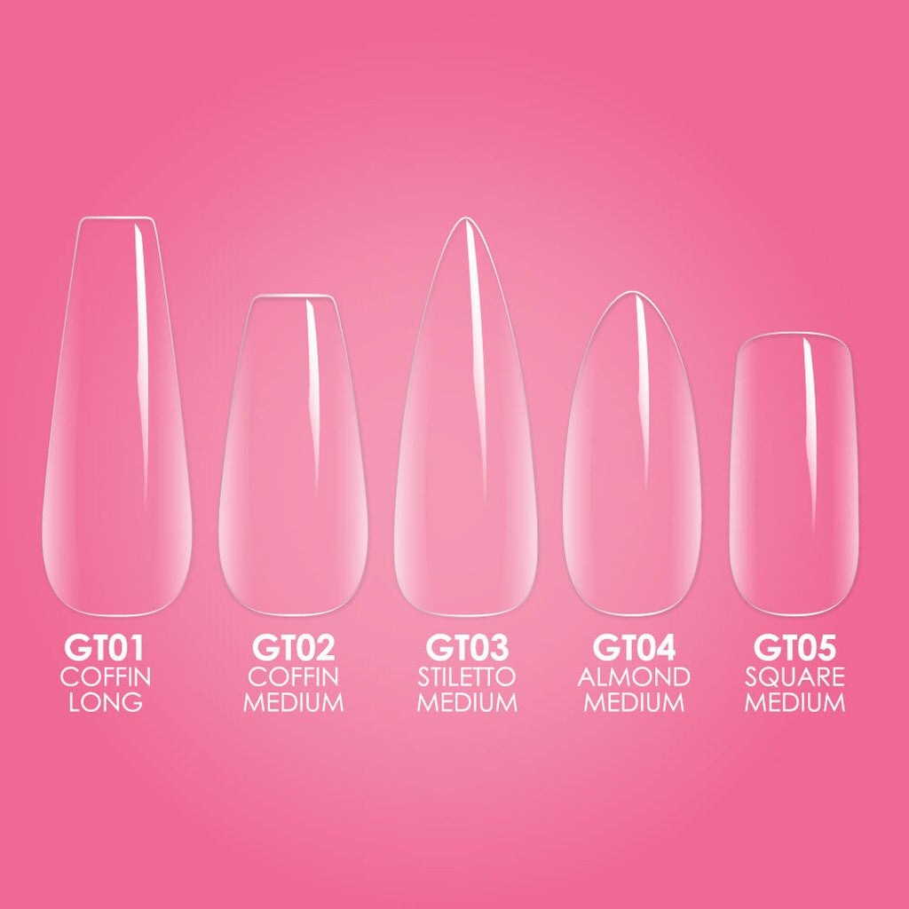 Gelly Tip - GT04 Medium Almond Diamond Nail Supplies