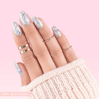 Gelly Tip - GT06 Short Coffin Diamond Nail Supplies