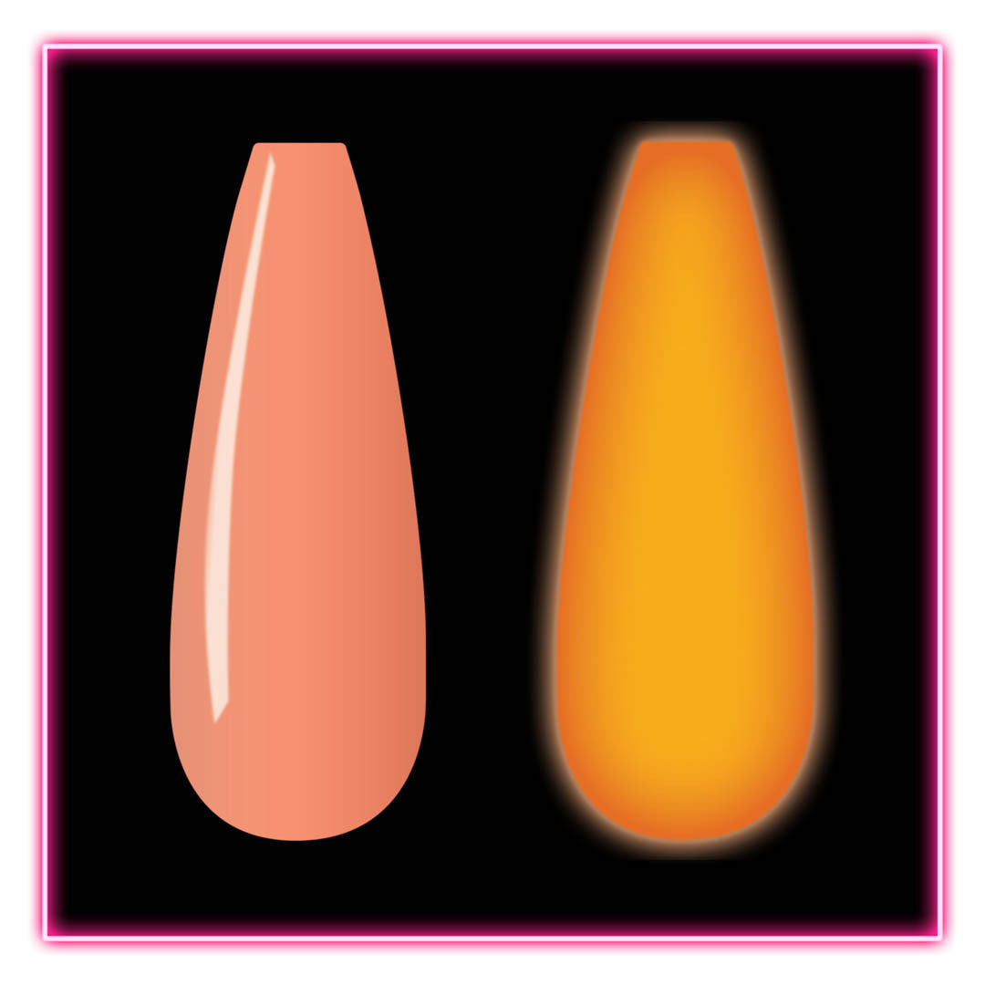 Glow Dip - DG105 Creamsicle Diamond Nail Supplies