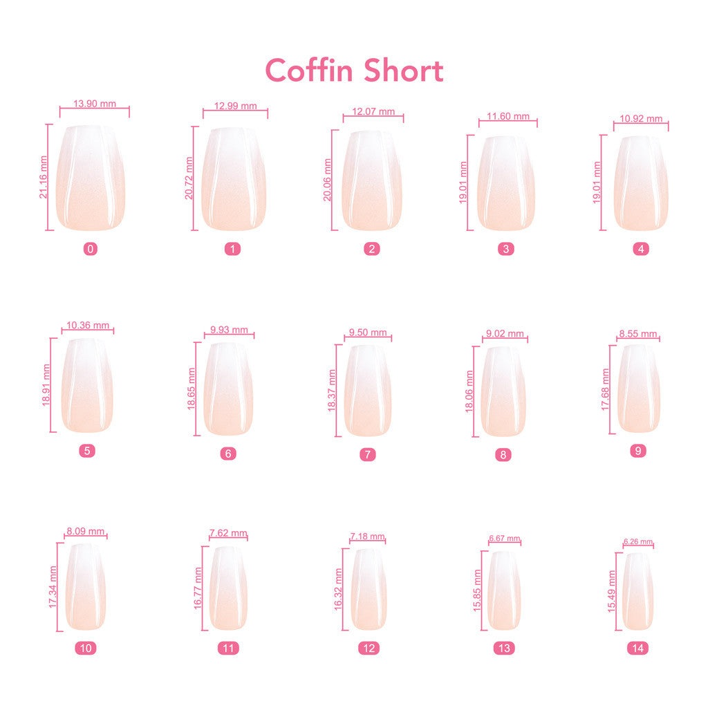 xPress Pro Press-On Nail Tips - XPCS05 Can't Just Pink One Diamond Nail Supplies