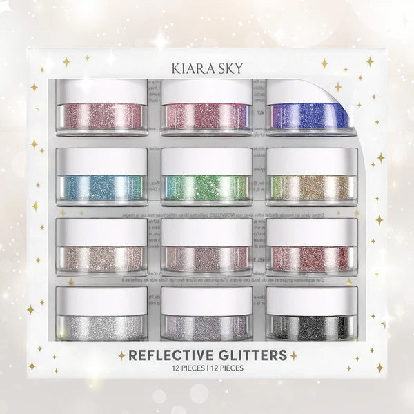 Reflective Glitter - Collection 10g x 12