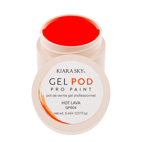 Gel Paint Pod - GP504 Hot Lava