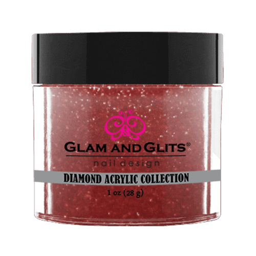 Acrylic Powder - DA89 Ruby Red Diamond Nail Supplies