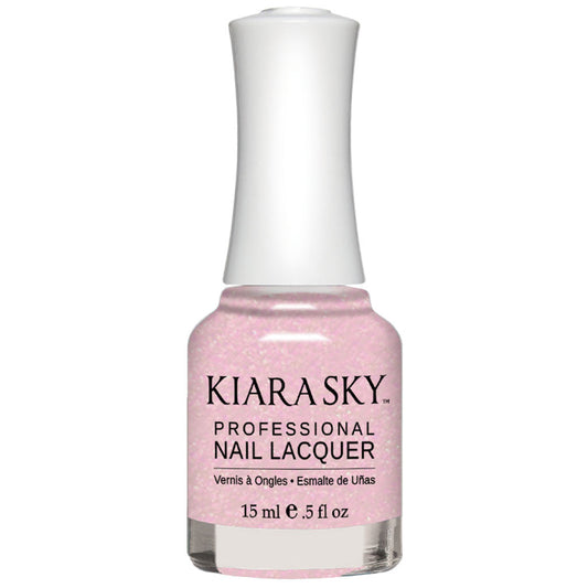 Nail Lacquer - N5041 Pink Stardust Diamond Nail Supplies