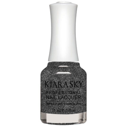 Nail Lacquer - N5086 Little Black Dress Diamond Nail Supplies