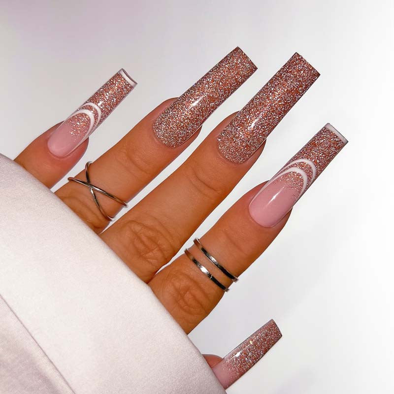 Diamond FX Acrylic Powder - AFX12 Peach For The Stars Diamond Nail Supplies