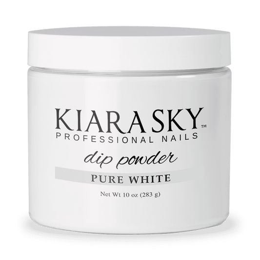 KS Dip Powder - Pure White 10oz Diamond Nail Supplies