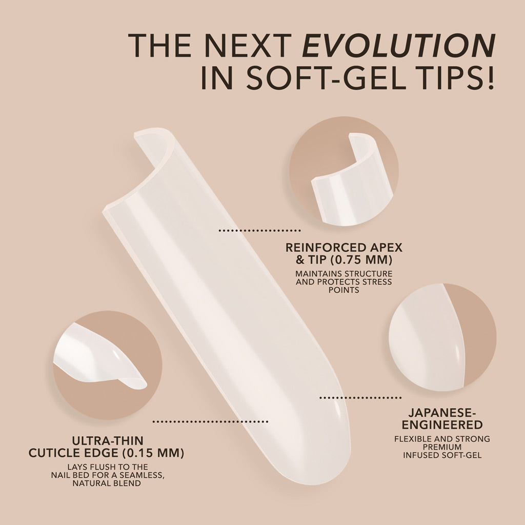 Natural Gel Extensions - NSSXL Square XL