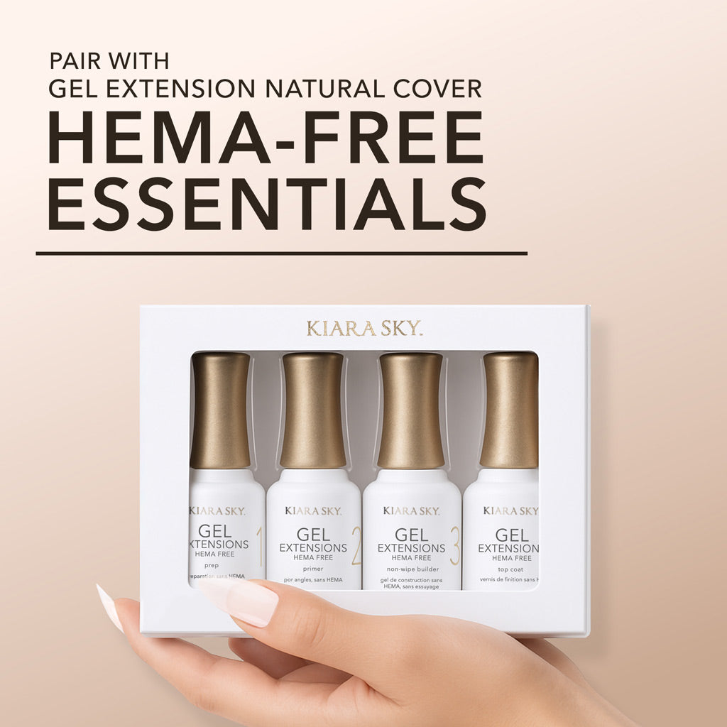 Natural Gel Extensions - NNAL Almond Long