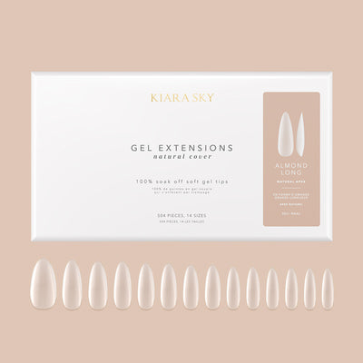 Natural Gel Extensions - NNAL Almond Long