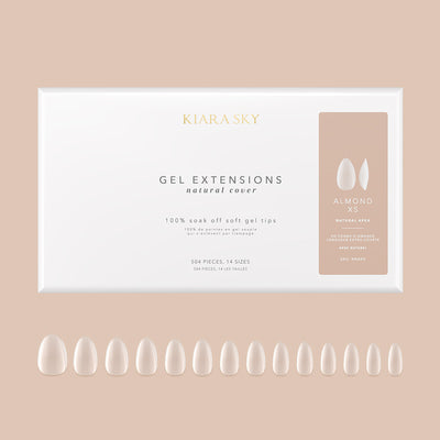 Natural Gel Extensions - NNAXS Almond XS