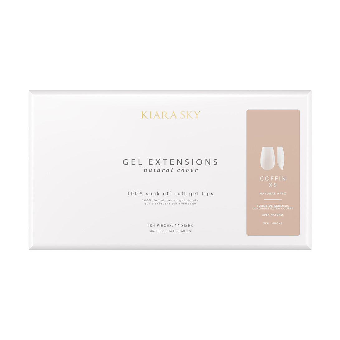 Natural Gel Extensions - NNCXS Coffin XS