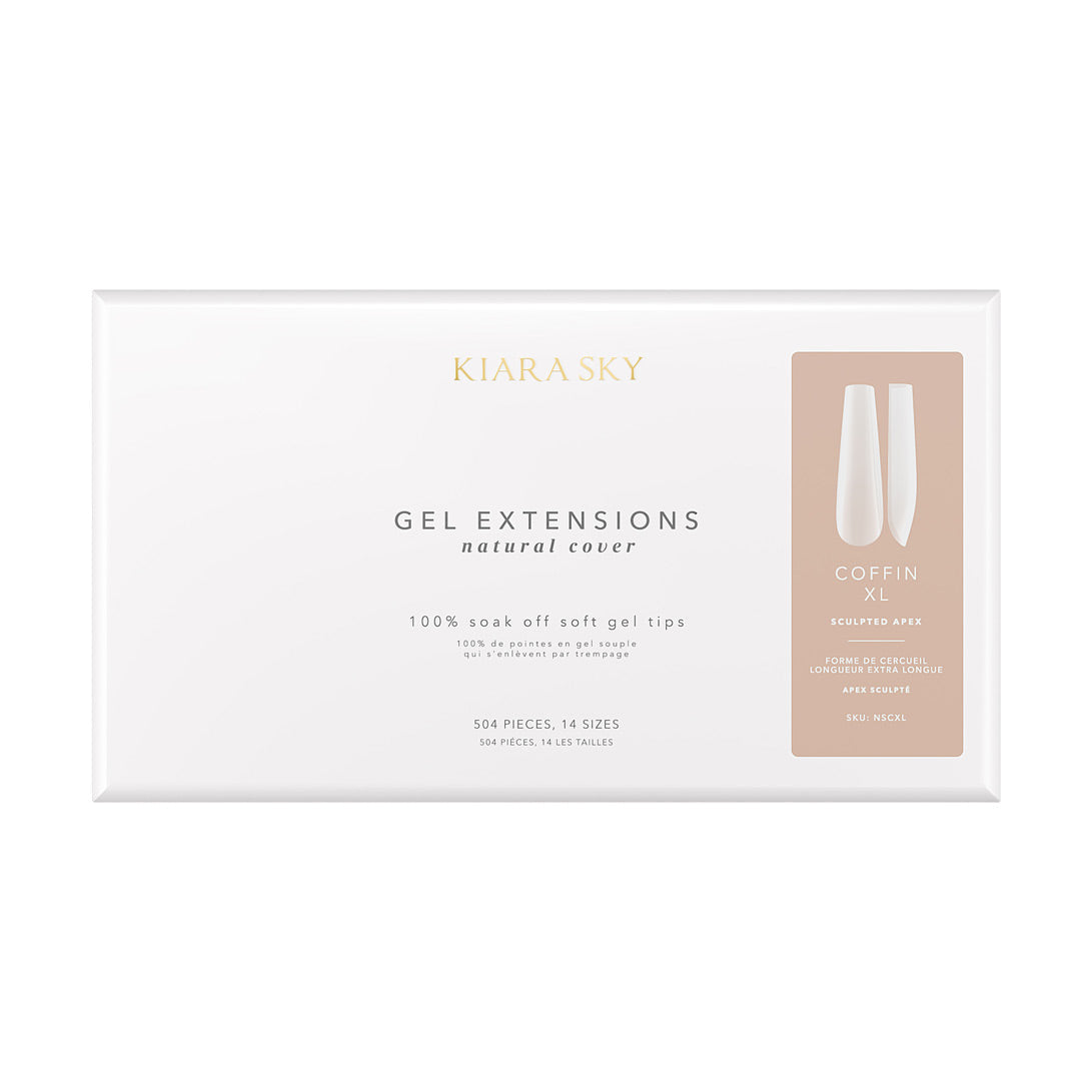Natural Gel Extensions - NSCXL Coffin XL
