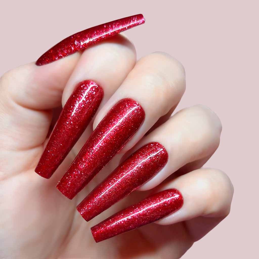 Gel Polish - GFX203 Candy Apple Diamond Nail Supplies