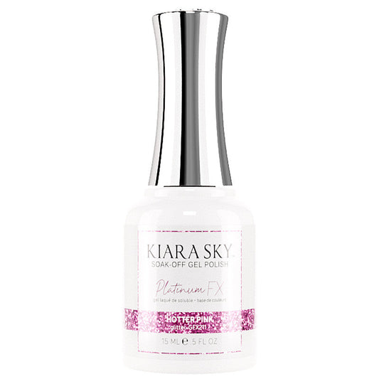 Gel Polish - GFX211 Hotter Pink Diamond Nail Supplies