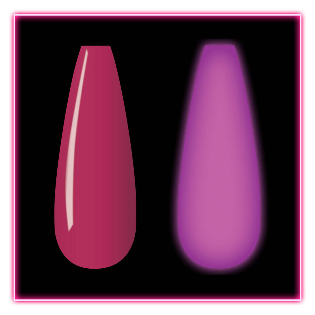 Glow Dip - DG131 Bright Fuchsia Diamond Nail Supplies