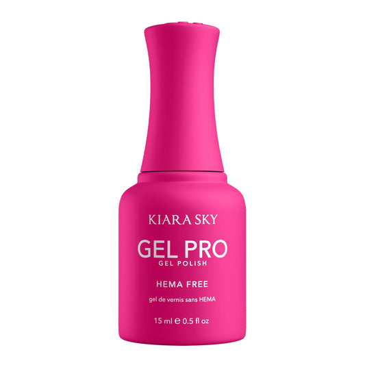 Kiara Sky Gel Pro Gel Polish Villa Barbie HFG183. HEMA-free gel polish, 15 ml (0.5 fl oz), featured as a product for the Club Riviera collection.