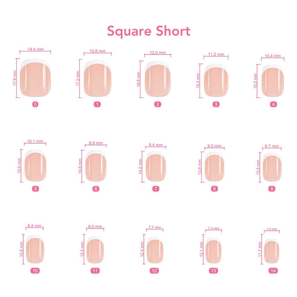 xPress Pro Press-On Nail Tips - XPSS01 Wedding Bells Diamond Nail Supplies