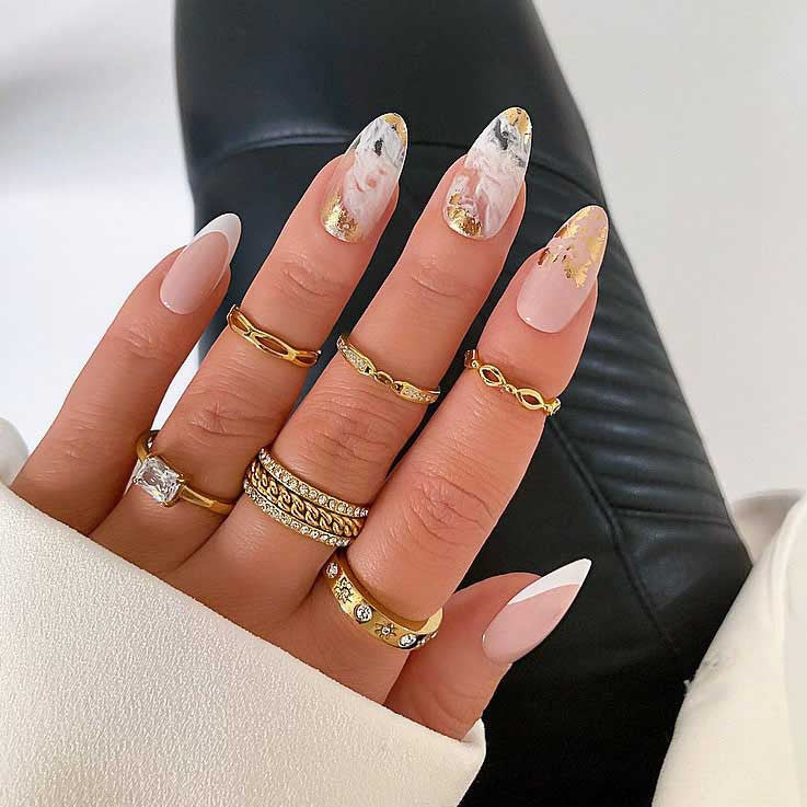 xPress Pro Press-On Nail Tips - XPAM01 Blush Hour Diamond Nail Supplies