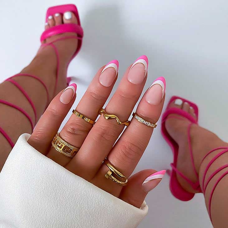 xPress Pro Press-On Nail Tips - XPAS01 Ballerina Diamond Nail Supplies