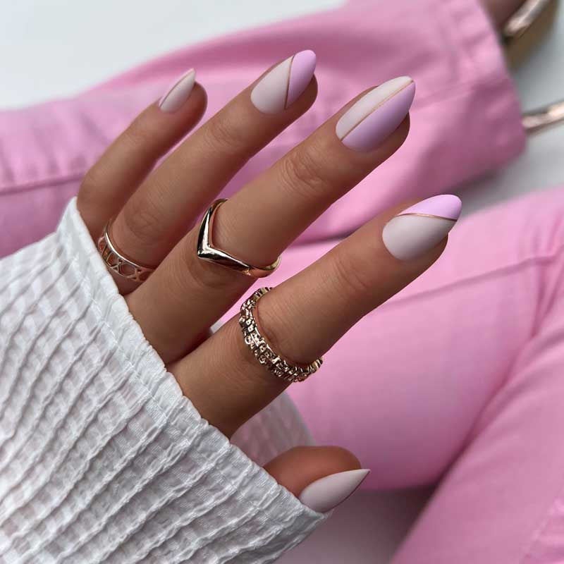 xPress Pro Press-On Nail Tips - XPAS05 Double Standard Diamond Nail Supplies