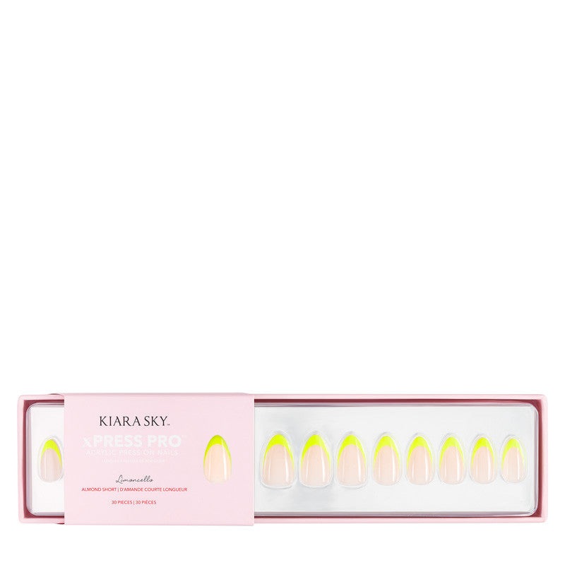 xPress Pro Press-On Nail Tips - XPAS06 Limoncello Diamond Nail Supplies