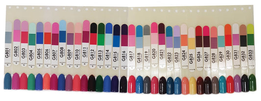 Ks Ombre Swatch Palette Diamond Nail Supplies