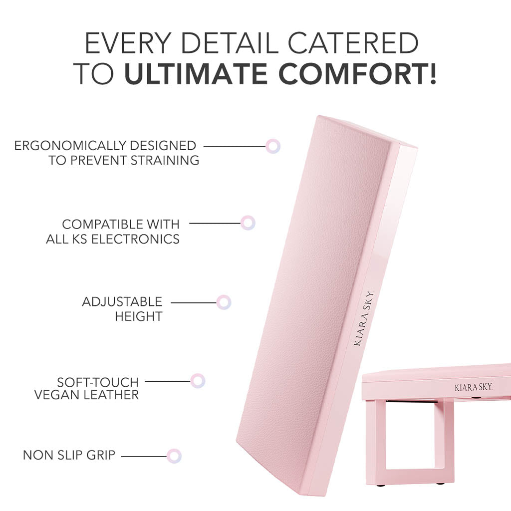 Nail Arm Rest - Pink