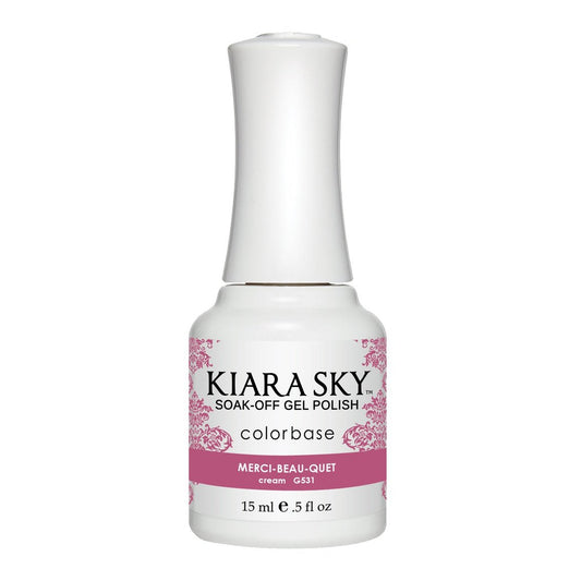 Gel Polish - G531 Merci-Beau-Quet kiara-sky-australia