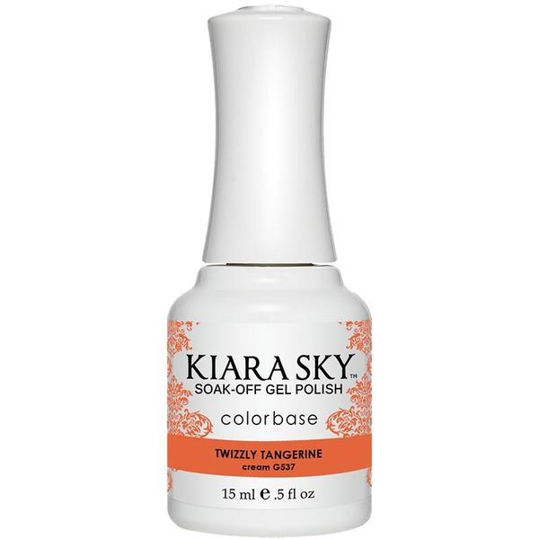 Gel Polish - G542 Twizzly Tangerine kiara-sky-australia