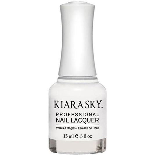Nail Lacquer - N401 Pure White kiara-sky-australia