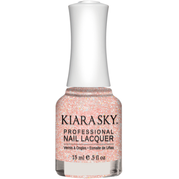 Nail Lacquer - N496 Pinking Of Sparkle kiara-sky-australia