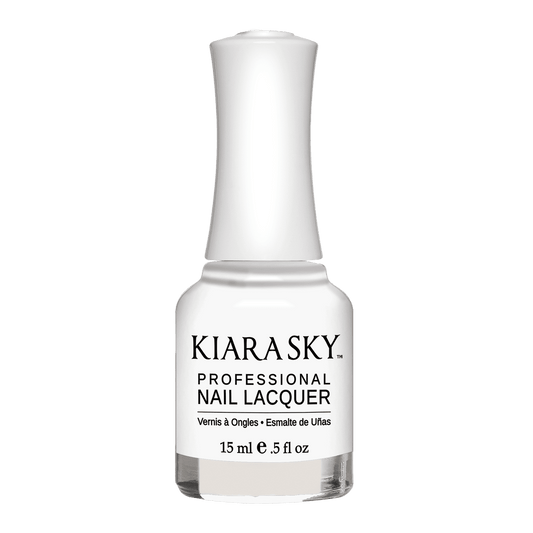 Nail Lacquer - N623 Milky White kiara-sky-australia